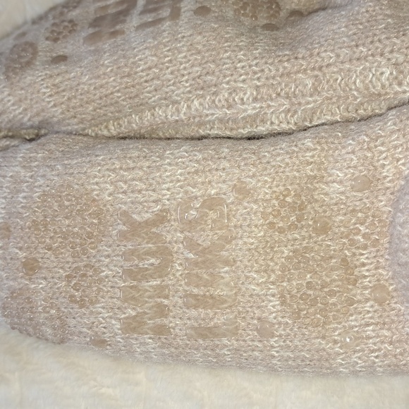 Muk Luks Women's Cabin Sock - Cream - Picture 4 of 4